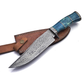KD Hunting Knife Damascus Steel for Camping Outdoor