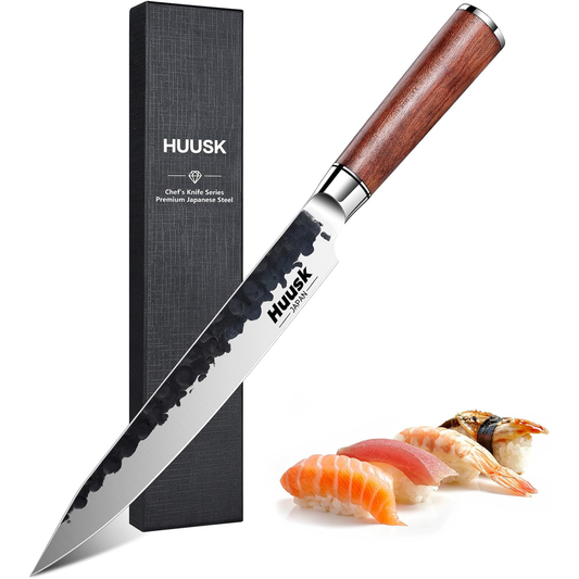 KD Japanese Sushi Knife 8 Inch Hand Forged Sashimi Knife