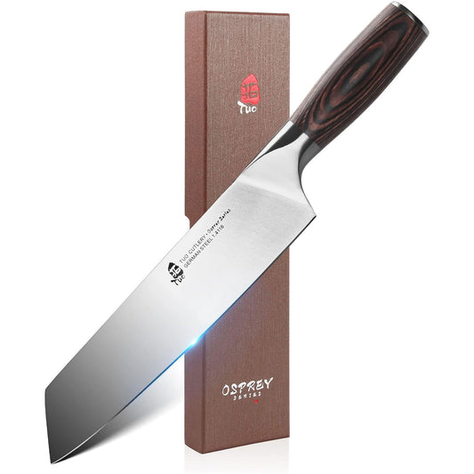 KD Kiritsuke Knife: Kitchen Knife Pakkawood Handle Gift Box