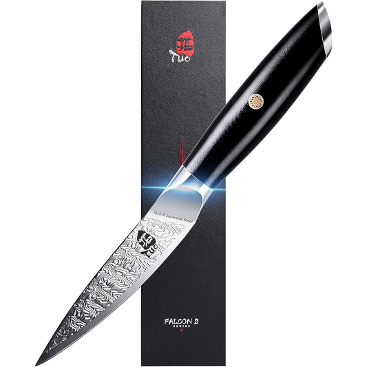KD Paring Knife 3.5" AUS-8 Japanese Stainless Steel with Gift Box