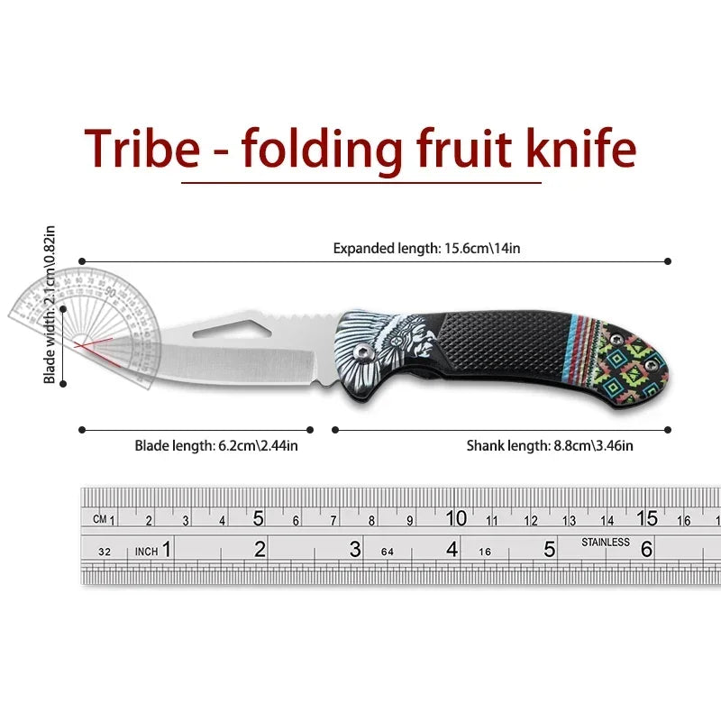 KD Camping Self Defense High Hardness Pocket Folding Knife