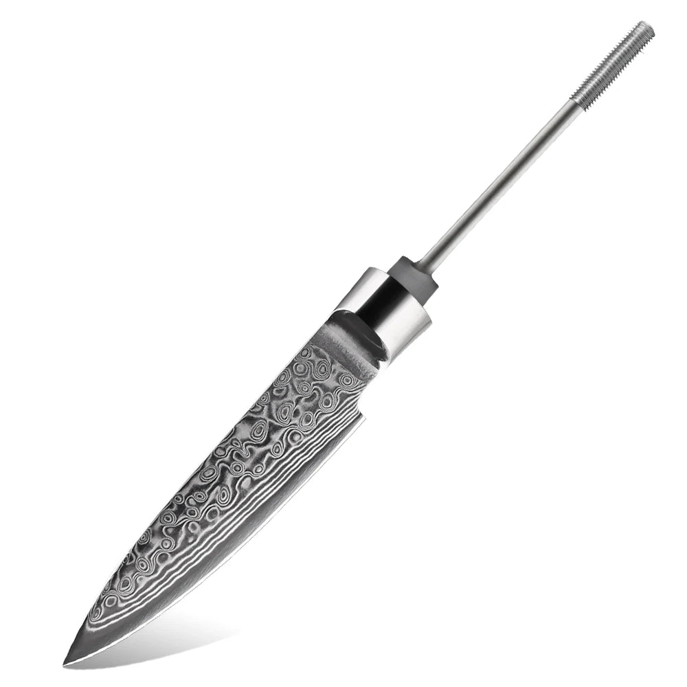 KD Chef Knife Japan Damascus Steel Knife Blank DIY Blade