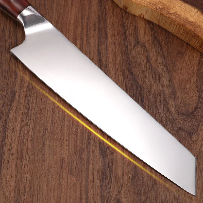 KD Kiritsuke Knife Germany Steel Blade Sharp Chef Kitchen Knife