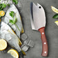 KD Cleaver Knife Sharp Blade Fish-like Chef's Knife Outdoor Cooking Barbecue Knife with Case