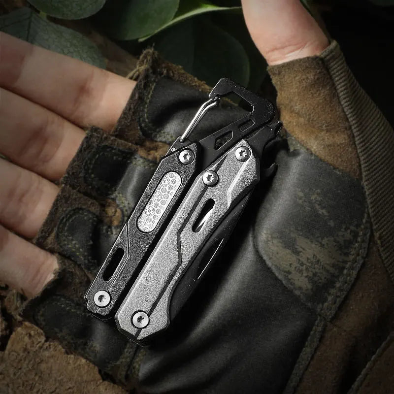 KD 9-in-1 Stainless Steel Multi Tool Pocket Knife Multitool Pliers