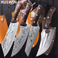KD Japanese Kitchen Boning Knives Full Tang Handle Knife Forging Steel Chef Slicing Utility Santoku Cleaver
