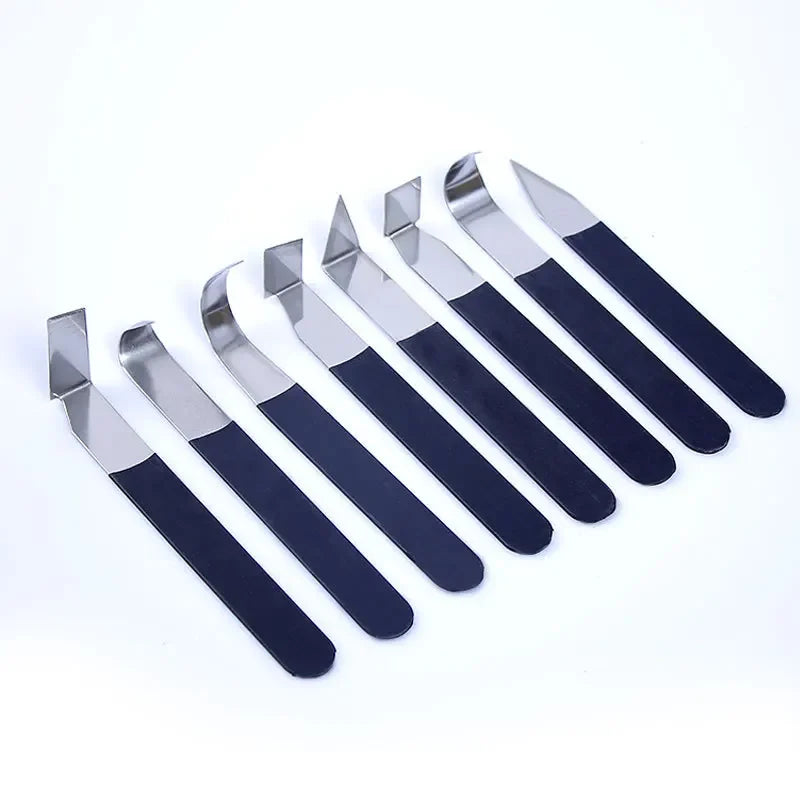 KD 4/8Pcs Stainless Steel Pottery Clay Ceramic Sculpting Tools
