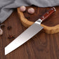 KD Kiritsuke Knife Germany Steel Blade Sharp Chef Kitchen Knife