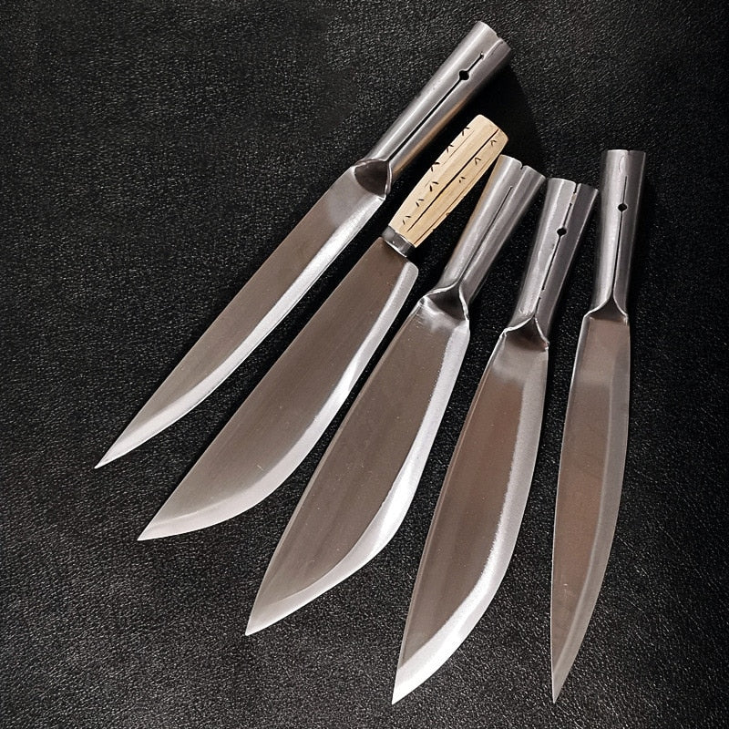 Stainless Steel Thickened Boning Knife Butcher Sheep Slaughter Knife Multifunctional Chef Knife