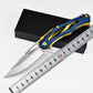 KD Heavy Duty D2 Folding Sharp Knife Emergency Rescue Slicing Knife