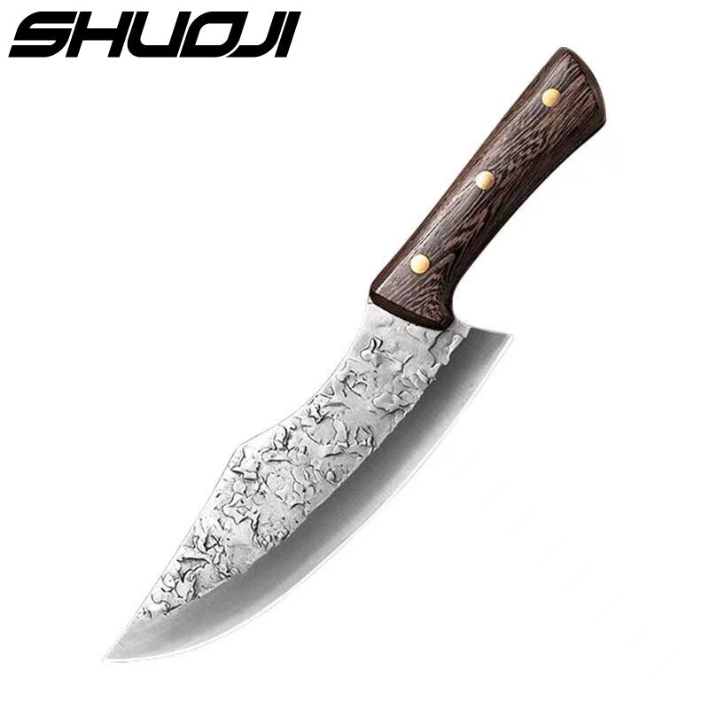 Forge Boning Knife Japanese Full Tang Handle Knife Handmade Steel Kitchen Boning Knives