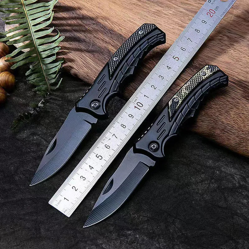 KD Pocket Folding Knife Stainless Steel For Camping Hunting