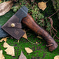 KD High Carbon Steel Outdoors Camping Tactical Hammer Axe Wooden Splitting Hatchet 
