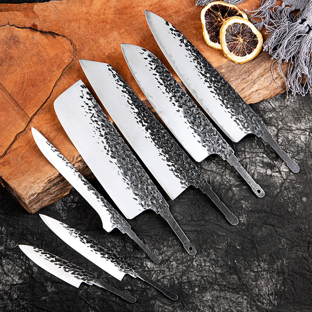 KD Carbon Steel Knife Blade Handmade DIY Blade Blank Without Handle