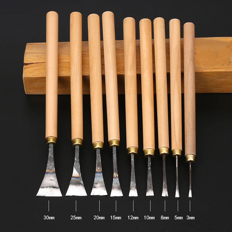 KD 1Pc Professional Wood Carving Chisels Knife for Basic Wood Cut DIY Tools