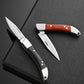 KD Pocket Knife Disassembly Quick Knife Wooden Handle Knife