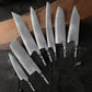 KD Japanese Kitchen Knives Blank Blade DIY Damascus Steel VG10 Blade