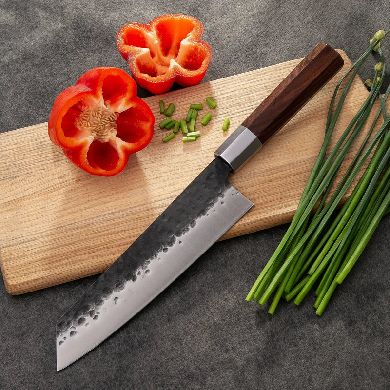 KD 8" Handmade Kiritsuke Chef Knife Japanese Kitchen Knife with Gift Box