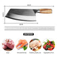 Japanese Kitchen Cleaver Knife Stainless Steel Chef Slicing Knives