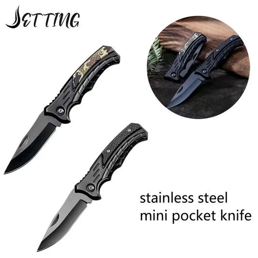KD Camping Folding Knife Survival Pocket Knives