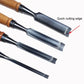 KD Woodworking Knife Chisel Joinery Wood Set Carpentry Flat Woodcut Half Gouge Tool