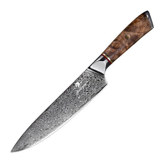8-Inch Real Damascus Steel Chef Knife