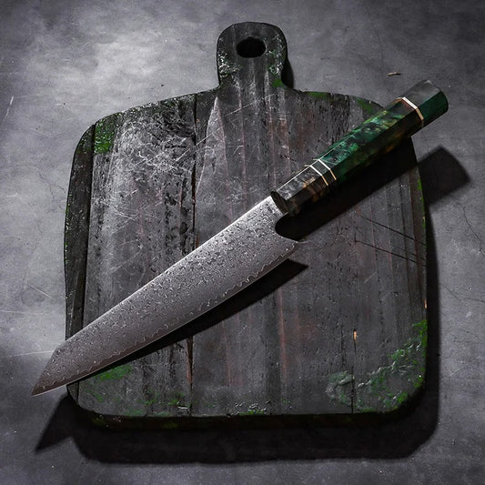 KD 8 Inch Kiritsuke Knife 67 Layers Damascus VG10 Steel Chef Knife