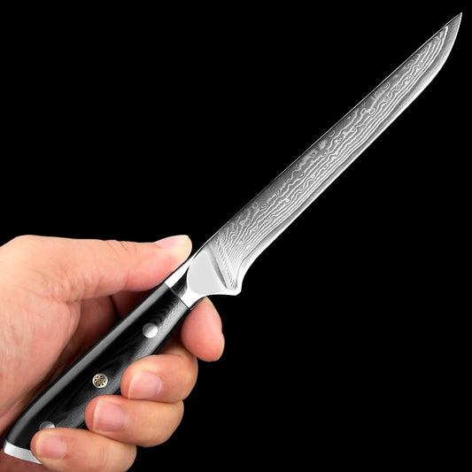 Couteau d'office japonais Kanetsugu Saiun 9cm damas 65 couches