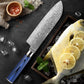 KD Santoku Knife 7 Inch Damascus Kitchen Knife Chef's Knife