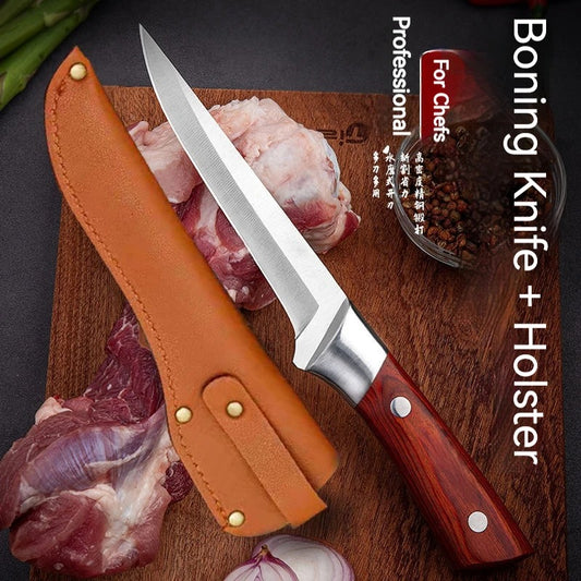 KD Boning Knife Stainless Steel Chef's Knives Butcher's Kitchen Knives