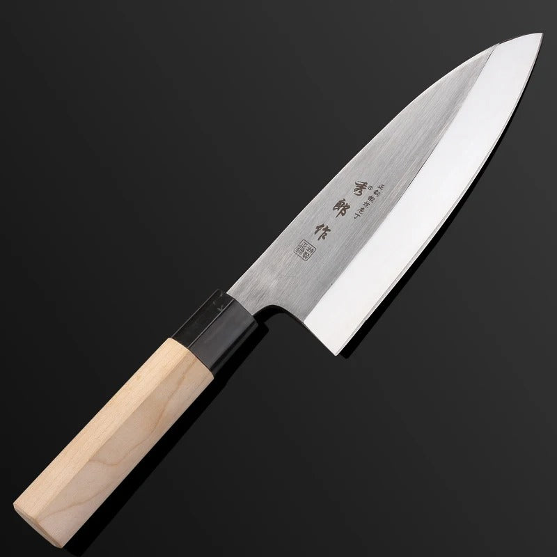 KD German Stainless Steel Sashimi Sashayed Salmon Sushi Knife Fillet Knives