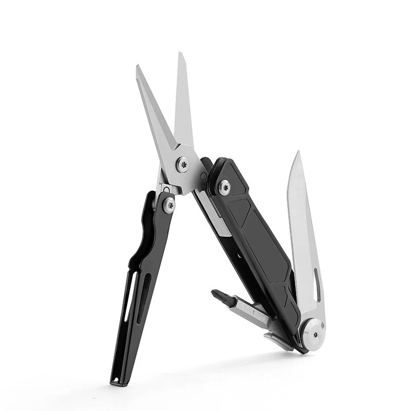 KD Folding Pocket Knife Mini Multi Tool Scissors Outdoor Camping Tool