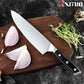 KD 8"Inch Chef Knife German High Carbon Stainless Steel Santoku Knife Cleaver Knife