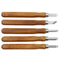 KD 5pcs/lot Wood Carving Chisels Knife For Basic Wood Cut DIY Tools