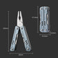KD 11-In-1 Outdoor Multi Tool Pocket Knife Folding Pliers Tools Wire Cutters