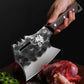 KD Stainless Steel Bone Chopping Knife Kitchen Axe Knife
