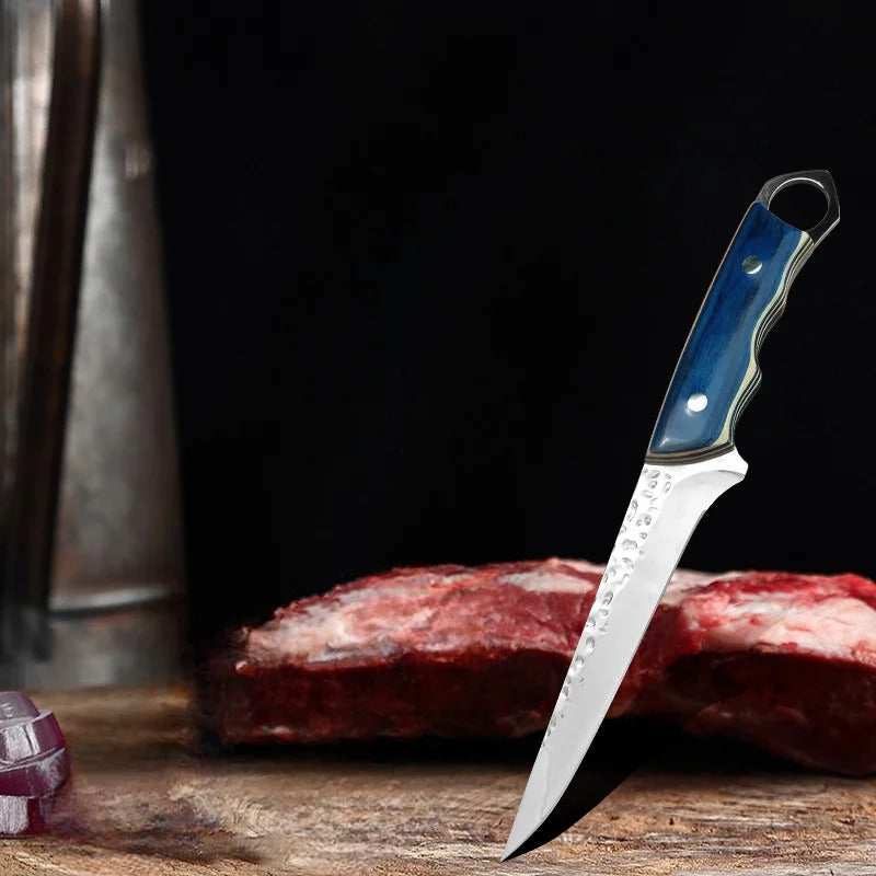 KD Handmade Stainless Steel Boning Knife Butcher Kitchen Knife