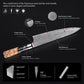 KD Damascus Steel 6 Inch Boning Knife Sharp Kitchen Chef Knives