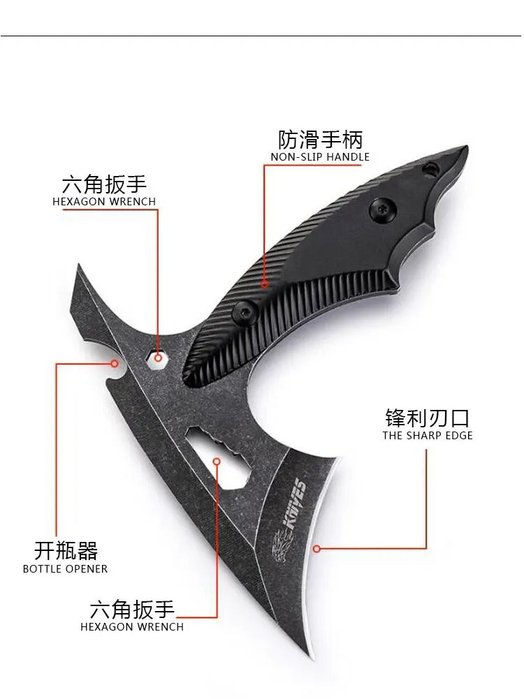 KD Mini Outdoor Camping Tactical Multitool Hand Axes