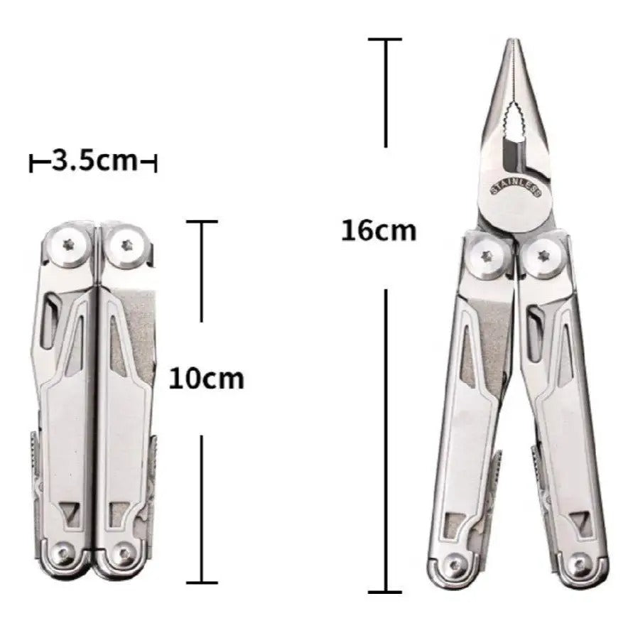 KD Multifunctional Clamps 7CR17MOV Folding Knife Tools Multitools Pliers