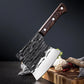 KD Stainless Steel Hand-forged Cut Bone Axe Tough Chopping Knife Butcher Knife