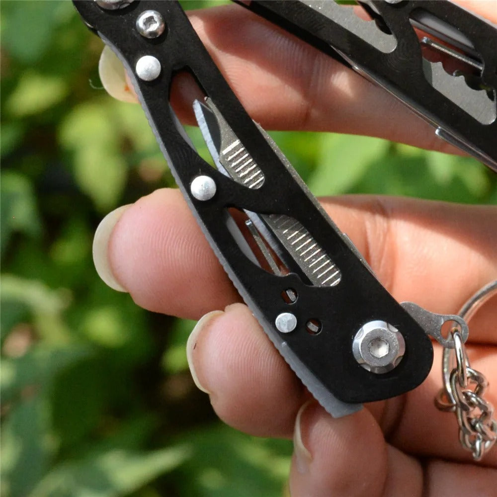 KD Multifunction Folding Pliers Pocket Knife Outdoor Camping Survival Hunting Tools
