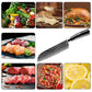 KD Santoku Knife 7" Kitchen Knife Sharp High Carbon Stainless Steel Blade