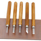 KD 5pcs/lot Wood Carving Chisels Knife For Basic Wood Cut DIY Tools