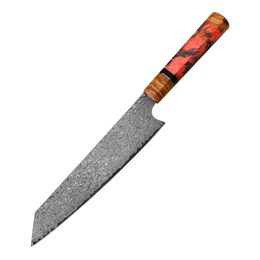 KD 8 Inch Kiritsuke Knife 67 Layers Damascus VG10 Steel Kitchen Knives