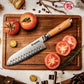 KD Japanese Kitchen Santoku Knife 7 Inch Damascus Steel 67 Layers Cooking Tools