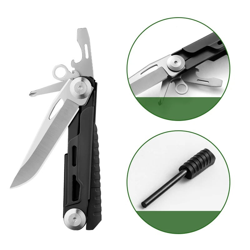 KD EDC Tactical Folding Pocket Knife Multi Functional Camping Knives