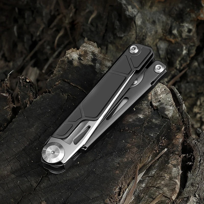 KD Folding Pocket Knife Mini Multi Tool Scissors Outdoor Camping Tool