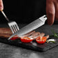 KD 5 Inch Damascus Steel Steak Knife Ultra Sharp Kitchen Dinner Knife
