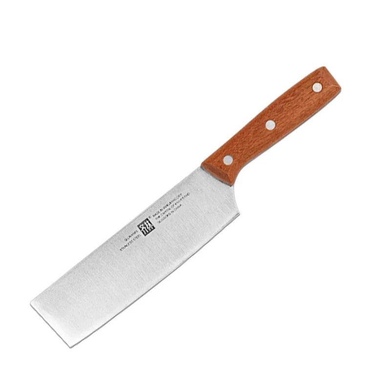 KD 7 Inch Nakiri Kitchen Knife 40Cr13mov Stainless Steel Chef Slicing Knife